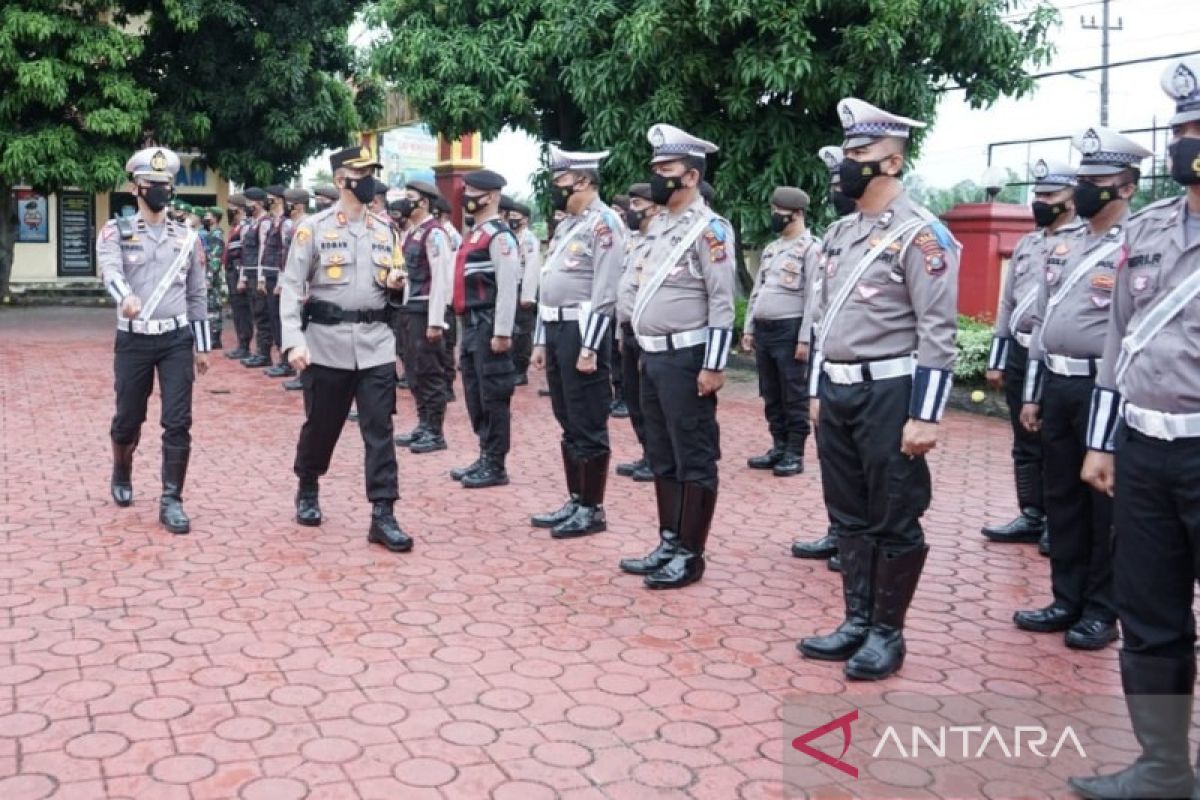 Kapolres Asahan minta Ops Zebra Toba dilaksanakan secara humanis dan profesional