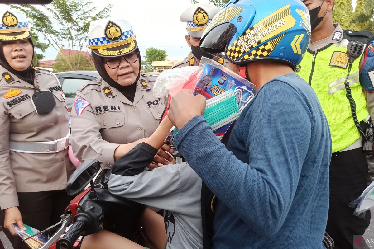 Hari pertama operasi Zebra Lancang Kuning, Polda Riau tindak 46 pengendara