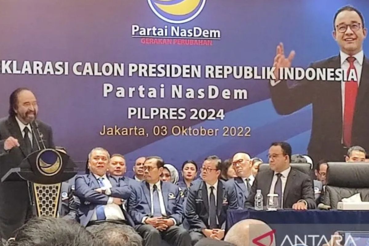 Surya Paloh: Kita berikan otoritas Anies pilih cawapres