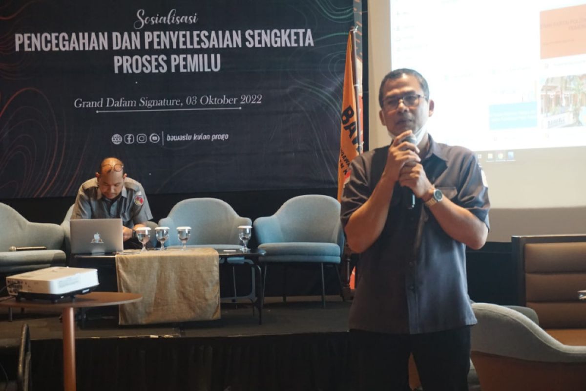 Bawaslu Kulon Progo sosialisasikan penyelesaian sengketa proses pemilu