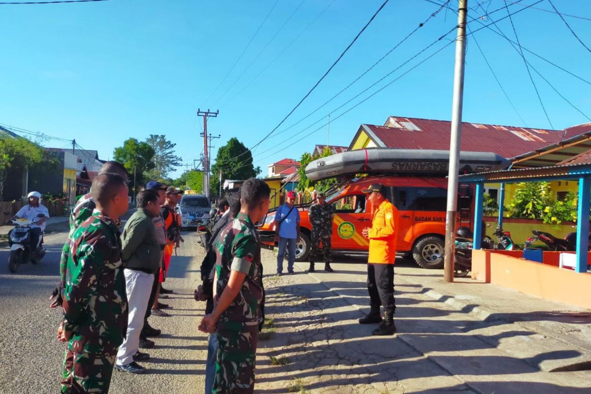 Tim SAR gabungan cari anggota TNI yang hilang diterkam buaya di Malut