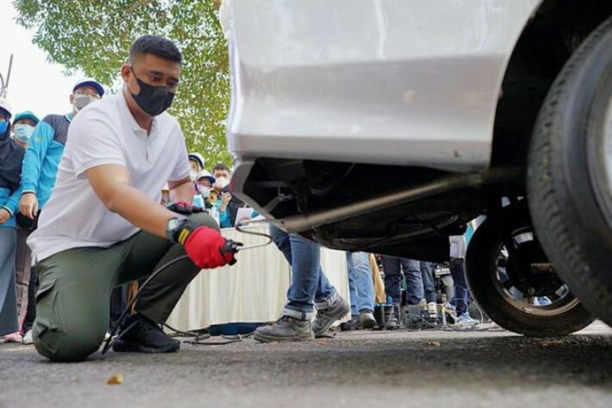 Pemkot Medan tekan polusi udara kendaraan bermotor