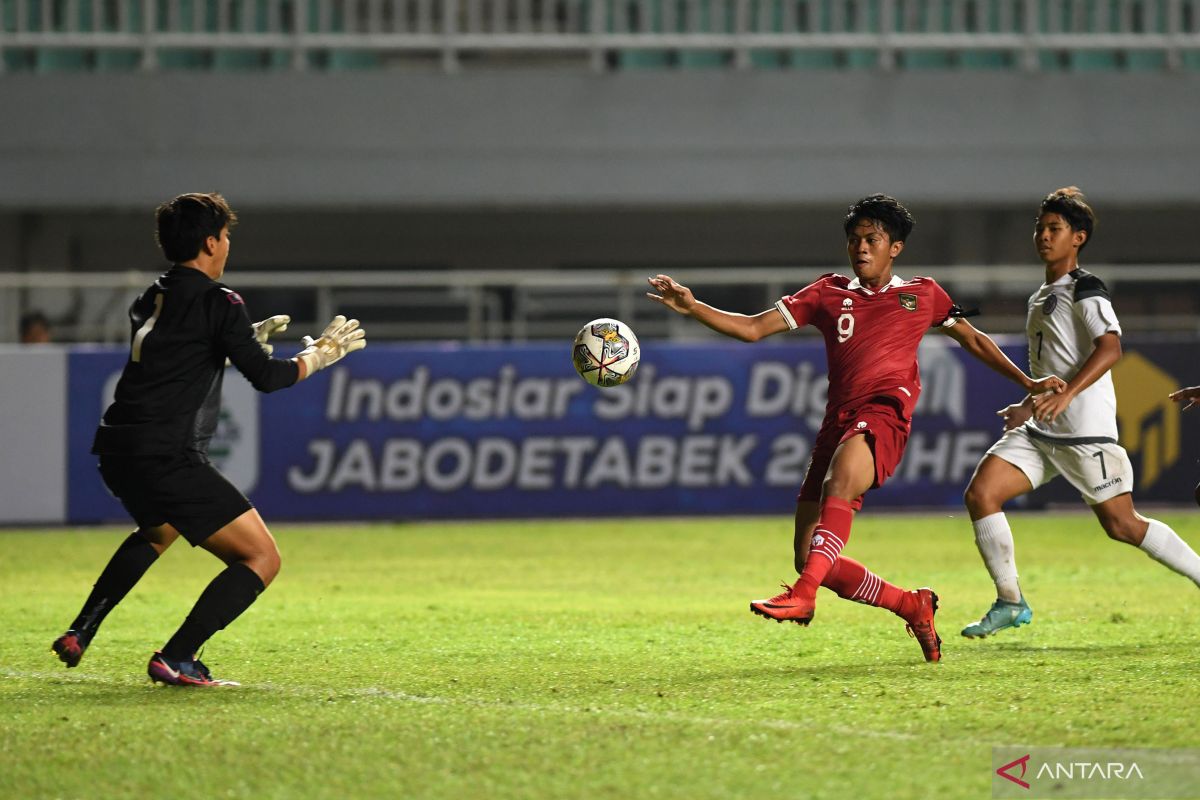 Kualifikasi Piala Asia U-17, Indonesia remukkan Guam 14-0