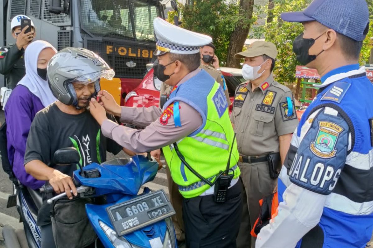 Polrestro Tangerang kerahkan 140 personel dukung Operasi Zebra 2022