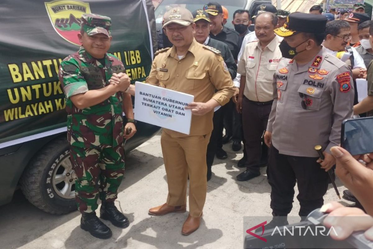 Pangdam kunjungi posko gempa Taput : Bencana harus jadi pelajaran berharga