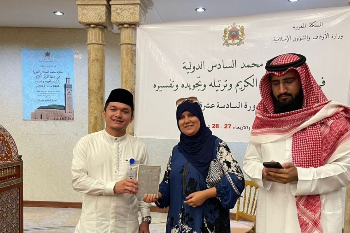 Hafiz Indonesia Farhan Muhammadi raih juara 1 MTQ Internasional di Maroko