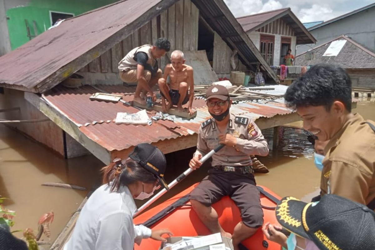 Banjir di Serawai, ribuan warga terdampak