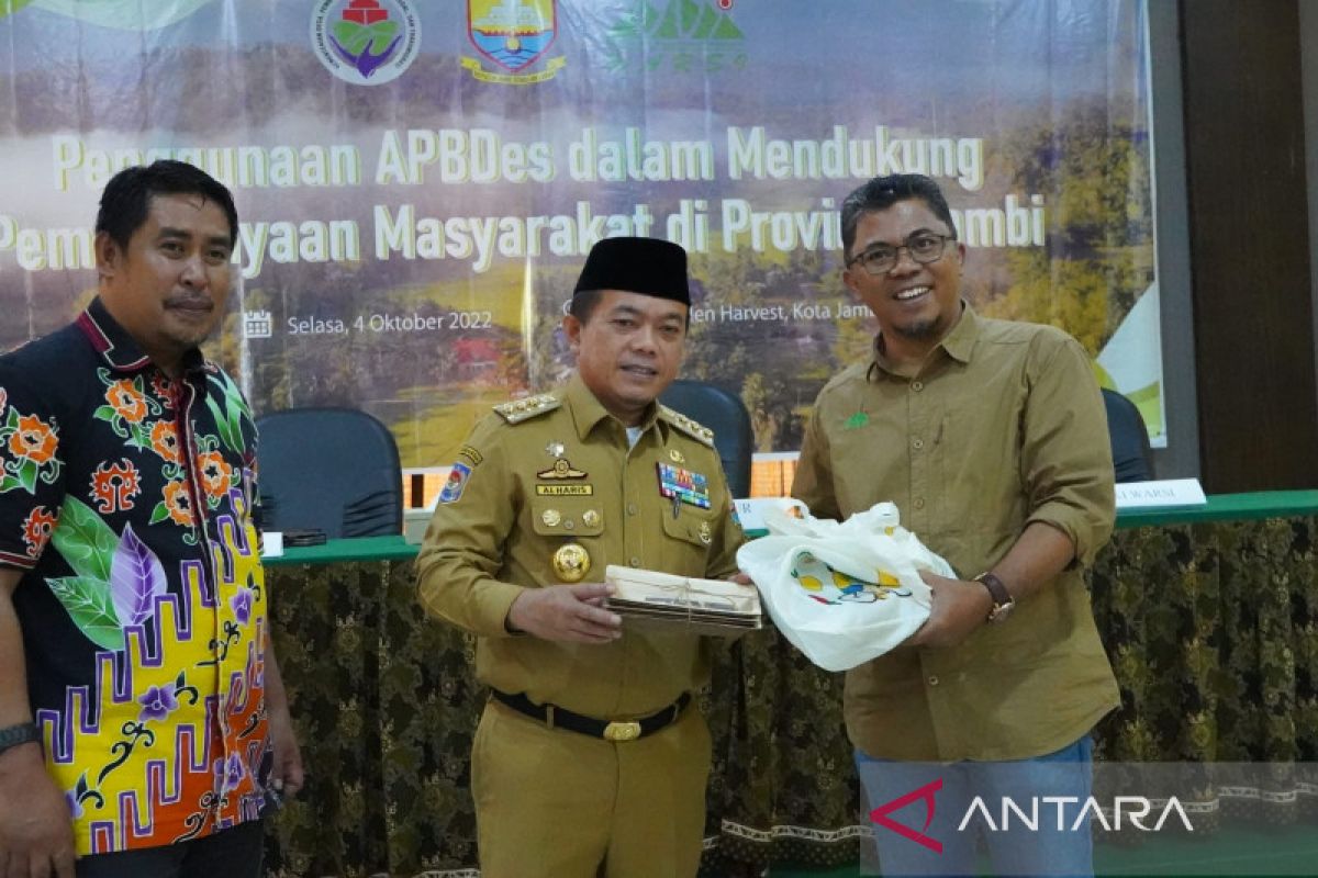 Gubernur Jambi minta aparatur dan masyarakat berinovasi gunakan Dana Desa