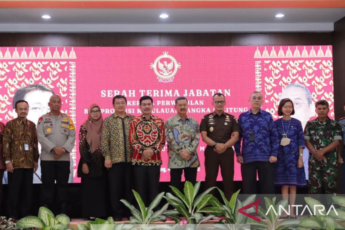 Sekda Naziarto hadiri Sertijab Kepala BPK RI perwakilan Babel