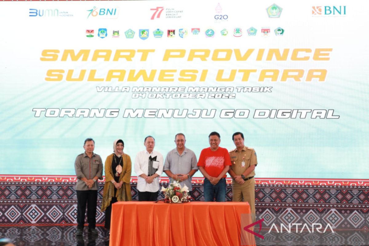 BNI-BSG sinergi memperluas ekosistem "smart province" di Sulawesi Utara