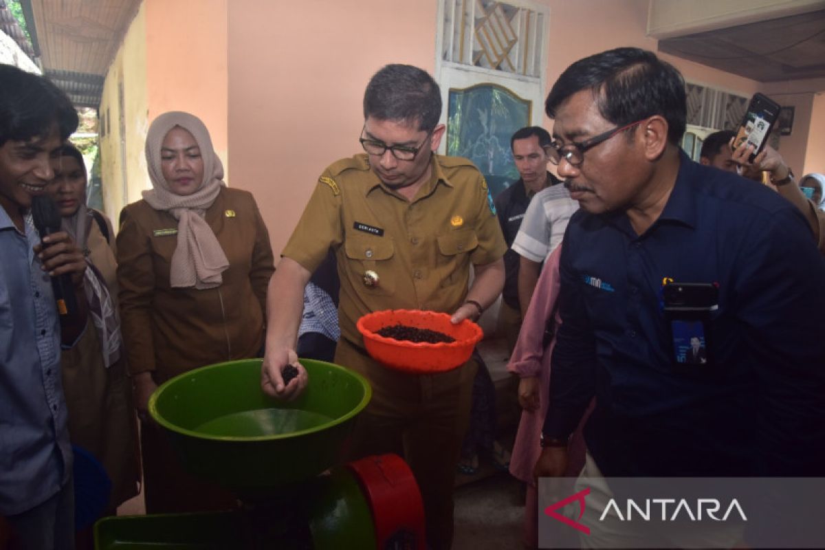 Keltan Tunas Baru di Sawahlunto mengolah kopi dari kebun sampai kemasan