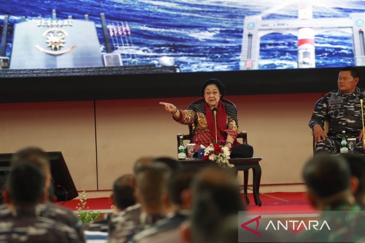 Megawati: Cara pandang geopolitik jadi dasar susun postur pertahanan