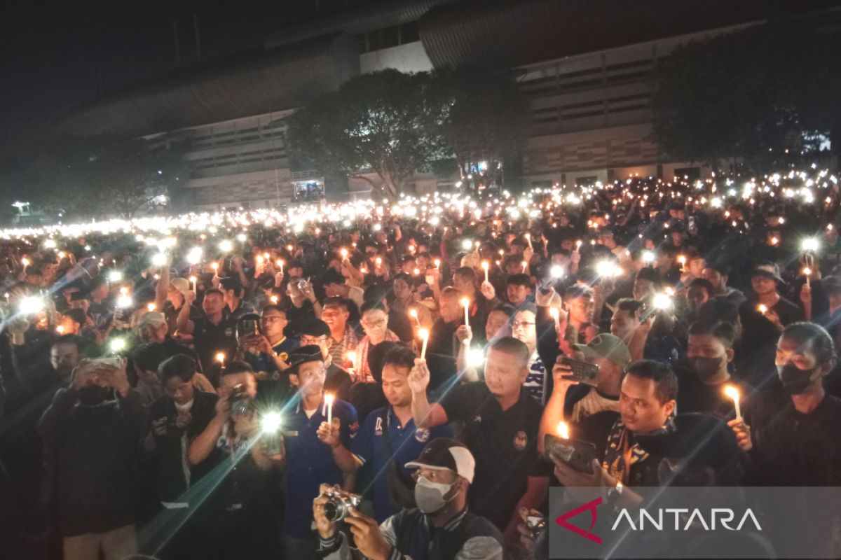 Ribuan suporter sepak bola se-Pulau Jawa sepakat damai di Yogyakarta