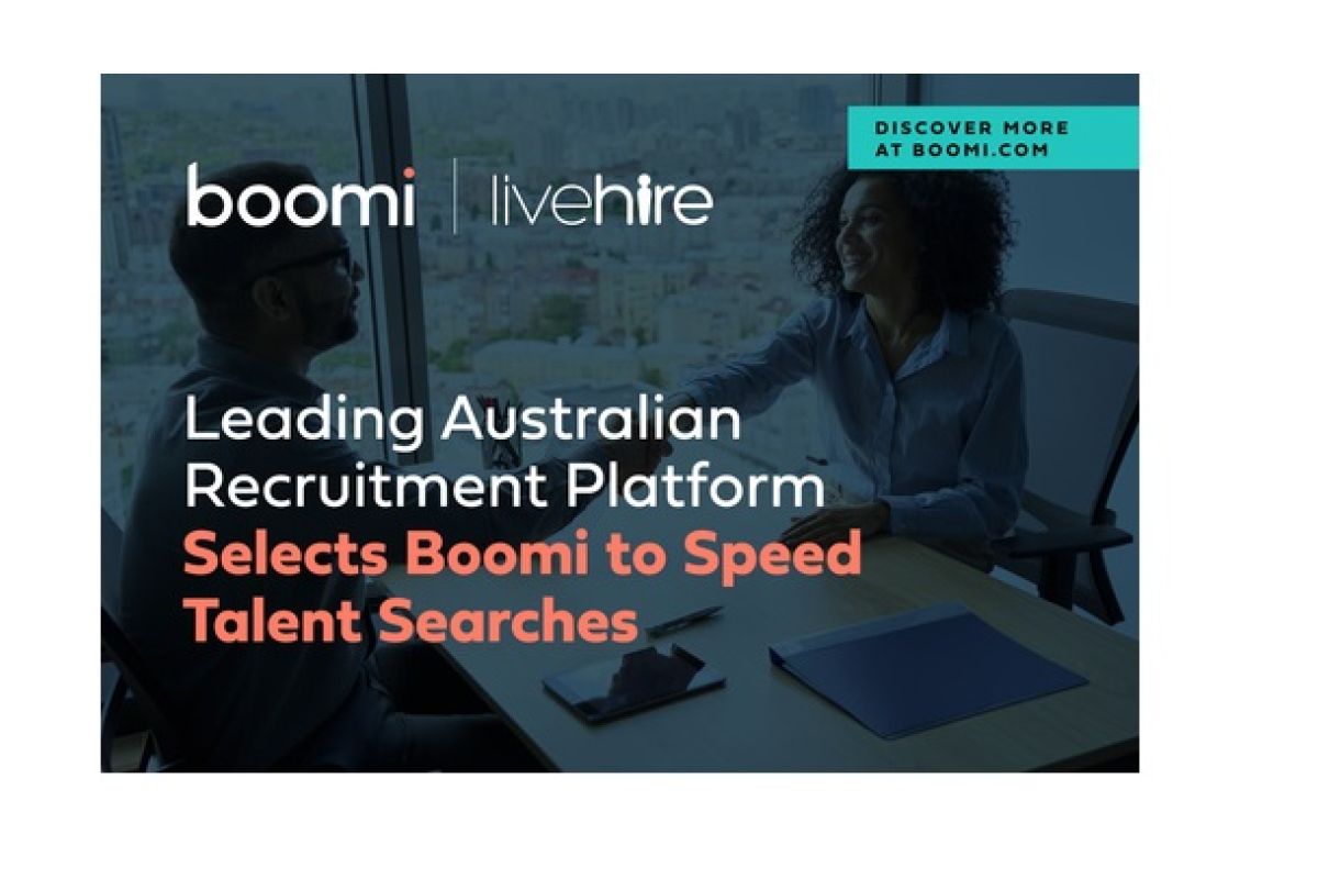 Leading Australian recruitment platform selects Boomi to speed talent searches