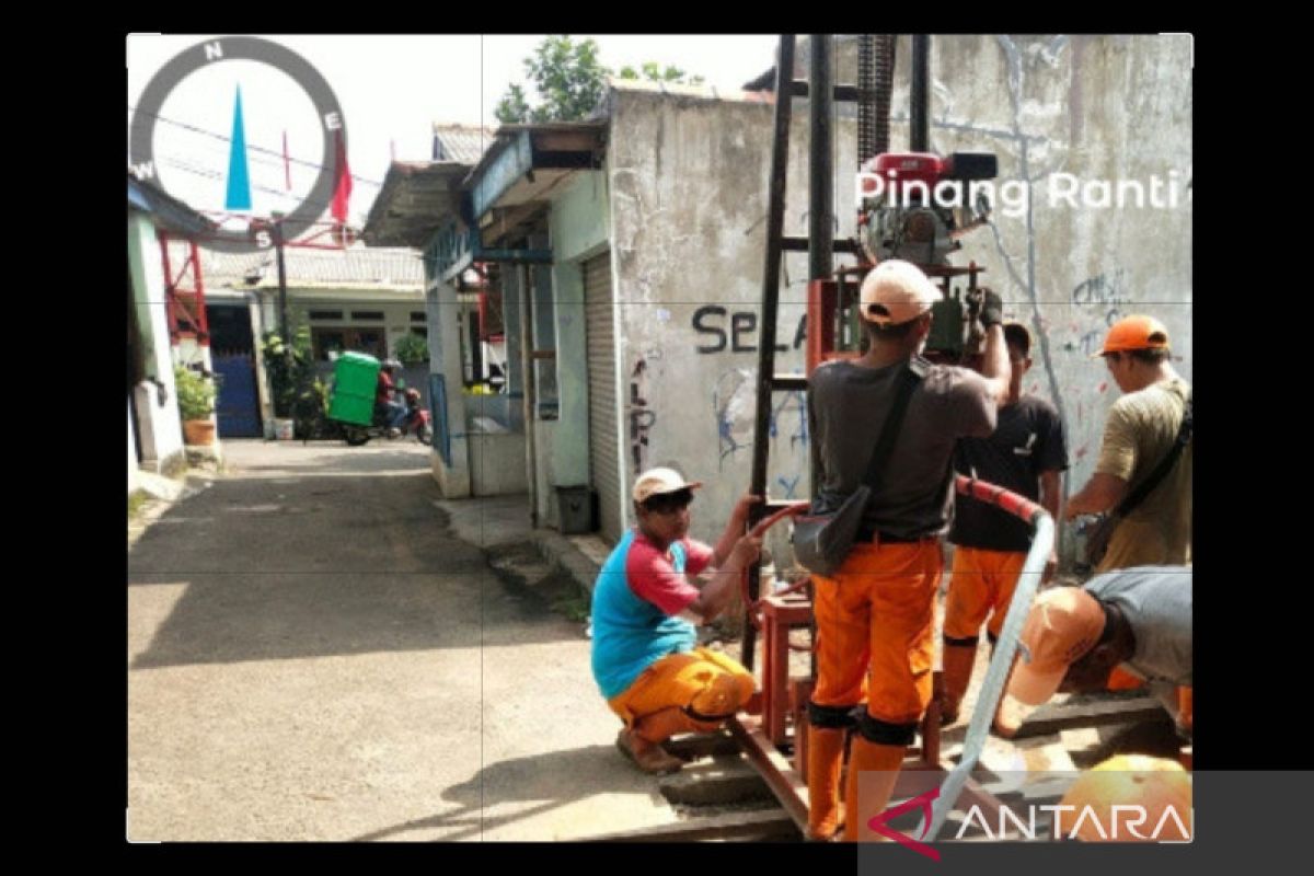 Jakarta Timur bangun 18 sumur resapan di Pinang Ranti