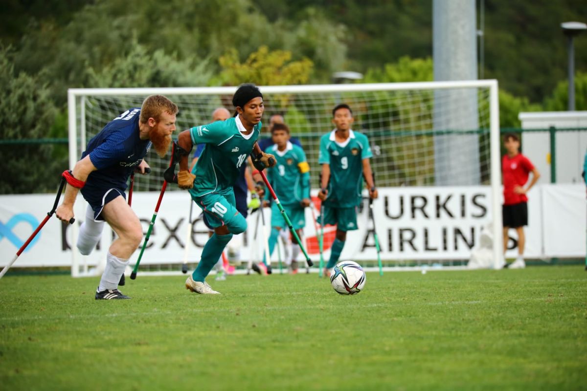 Timnas Garuda INAF petik pelajaran berharga pada Piala Dunia Amputasi 2022 di Turki