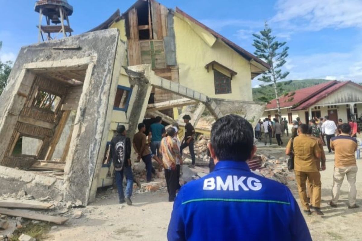 BMKG turunkan tim aksi cepat tepat mitigasi pascagempa Tapanuli Utara