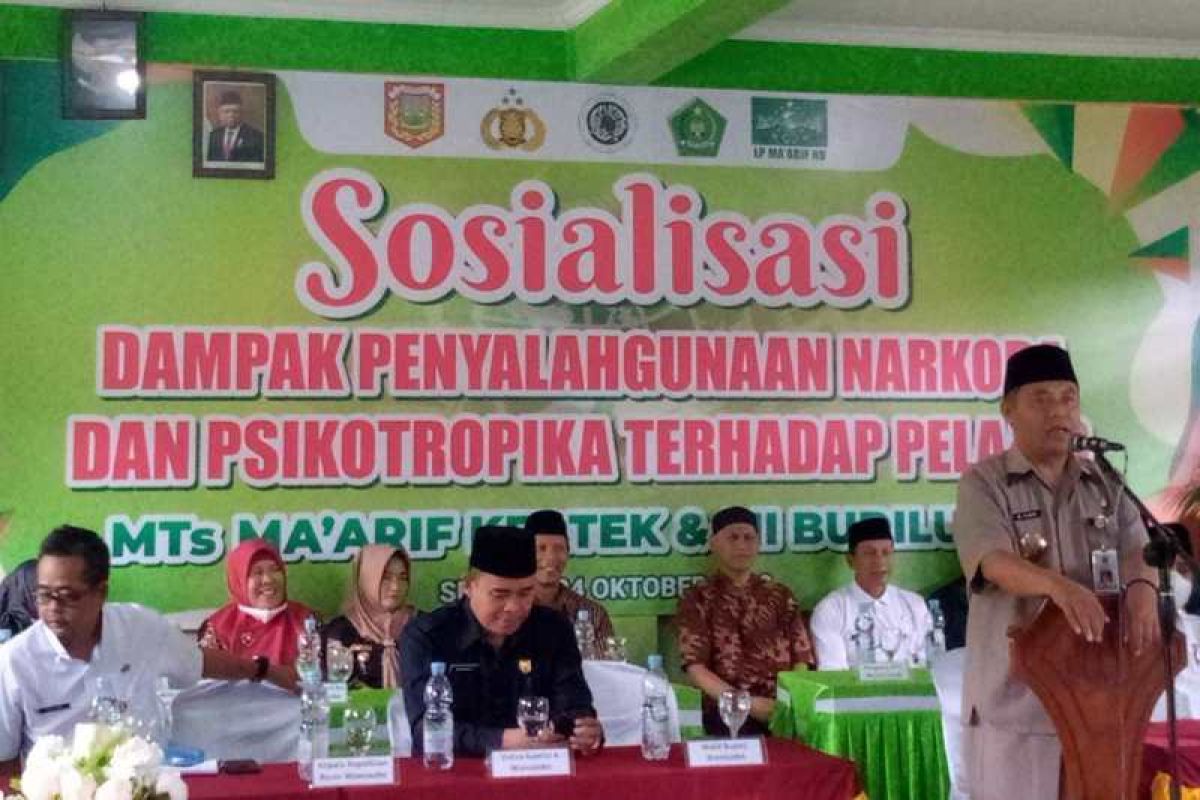 Wabup Wonosobo minta waspadai penyalahgunaan narkoba di kalangan pelajar