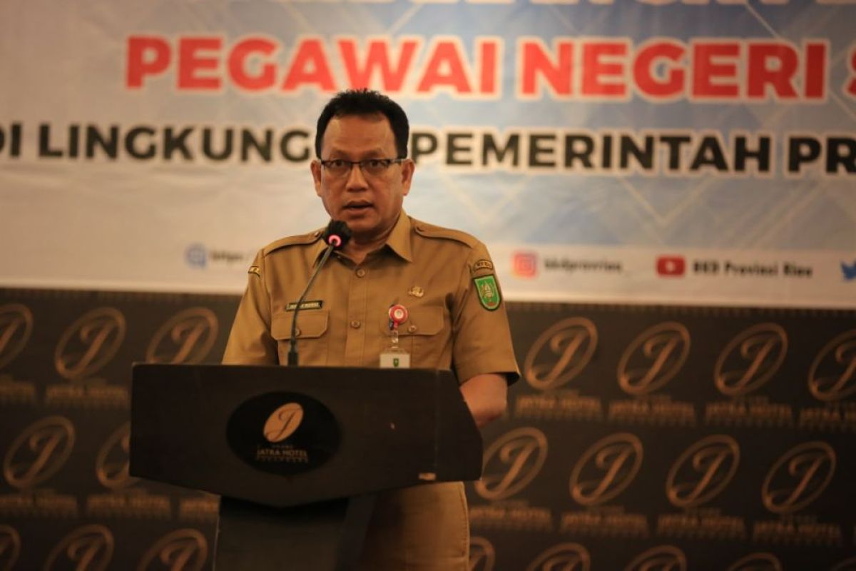 332 tenaga PPPK Pemprov Riau sudah terima SK pengangkatan pegawai dari BKD Riau