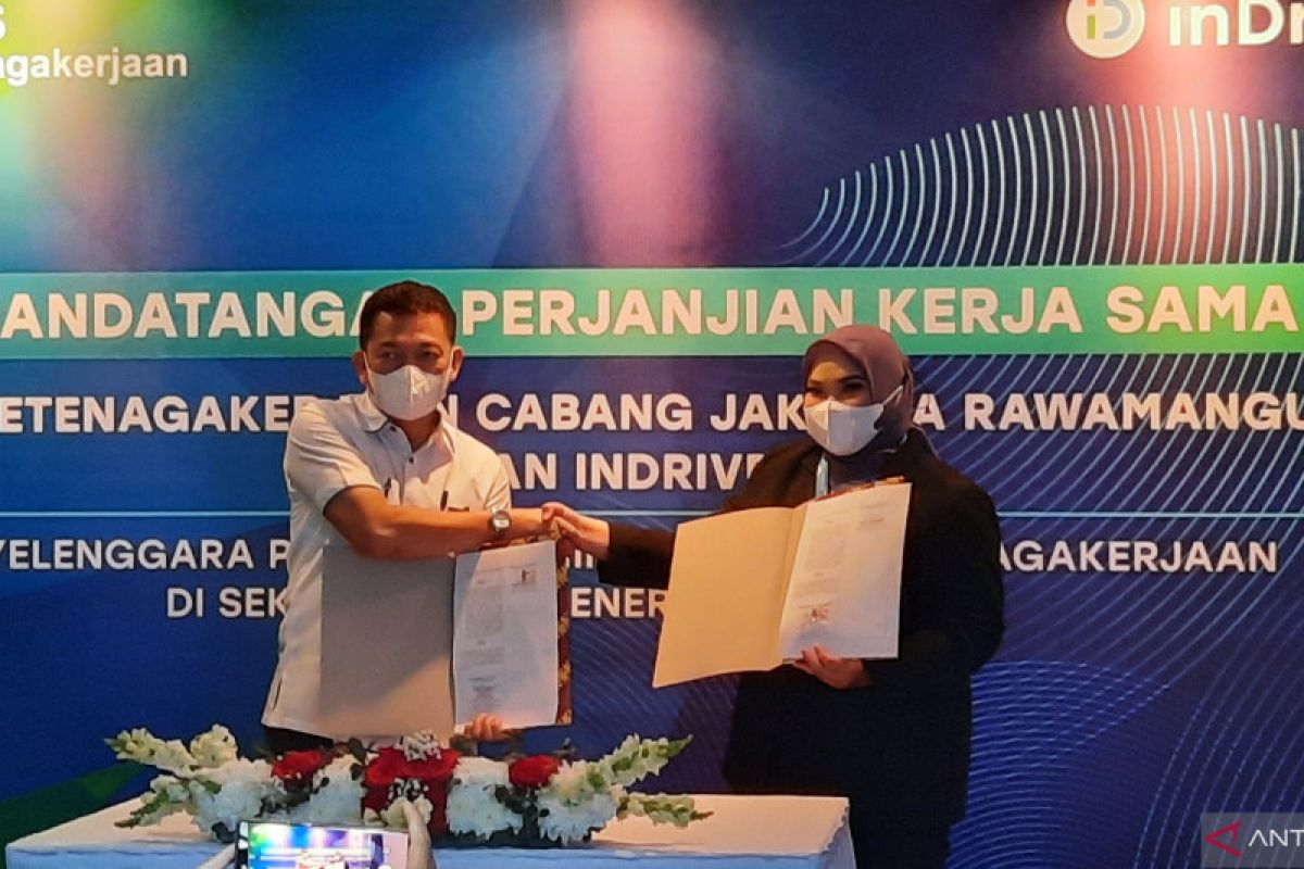 BPJAMSOSTEK fasilitasi jaminan sosial pengemudi transportasi online