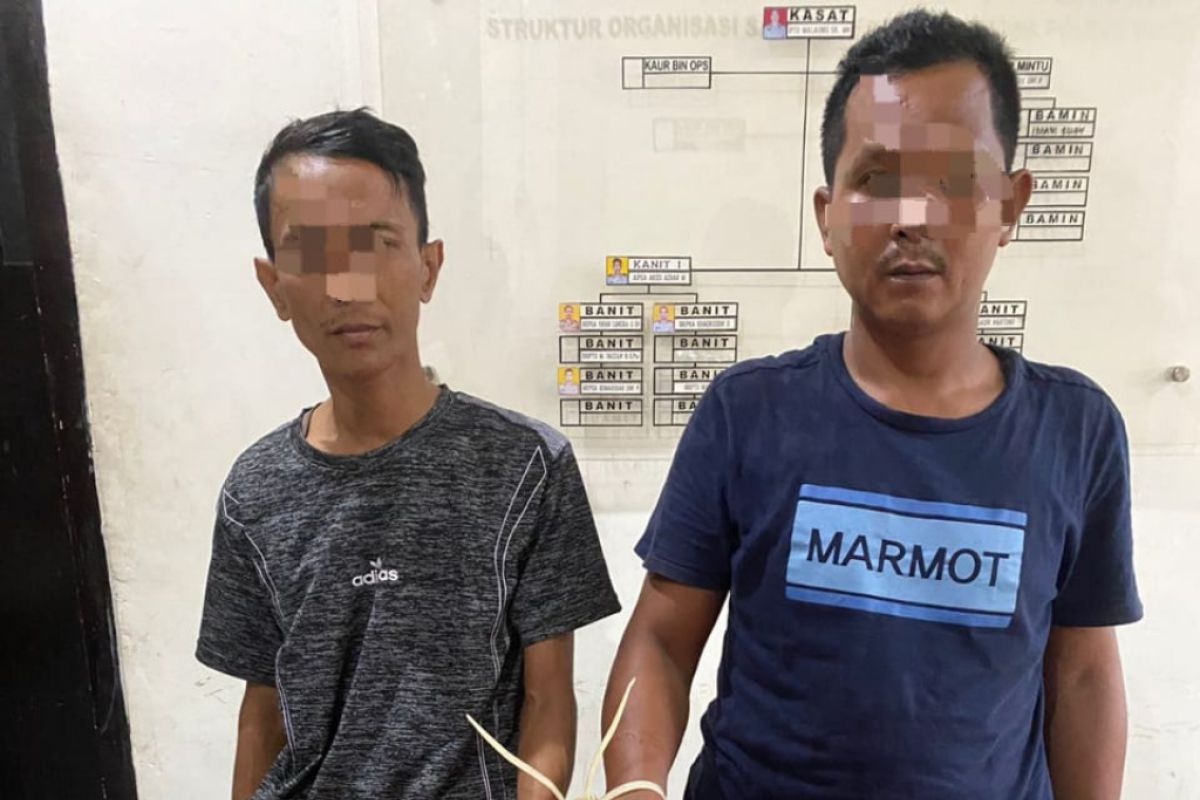 Transaksi dan pesta sabu di kamar kosan Uma Sima Sumbawa, dua pelaku diringkus
