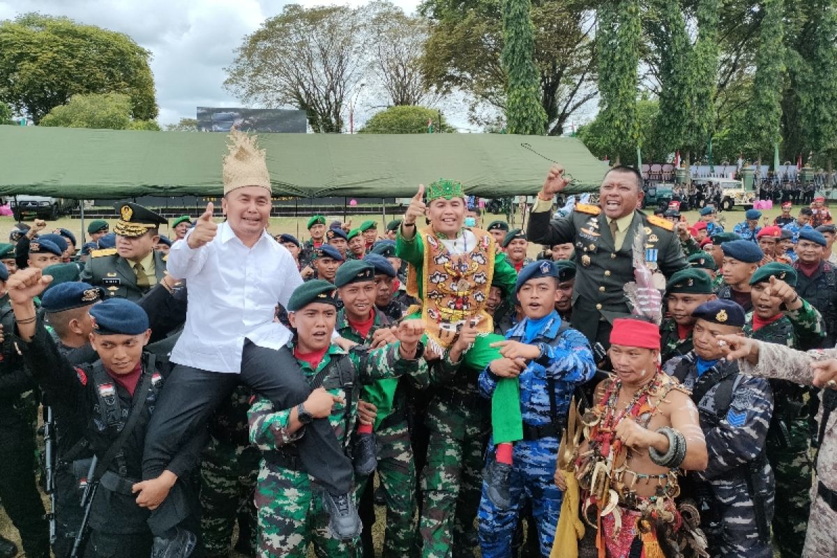 Gubernur Kalteng harapkan peningkatan kesejahteraan TNI