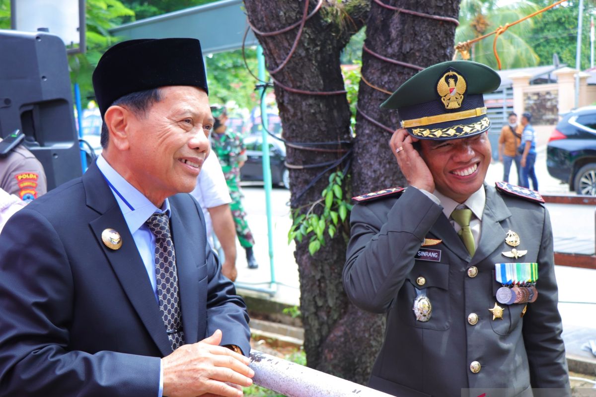 HUT ke-77 TNI Bupati Tapin ingin pererat sinergi dengan Kodim