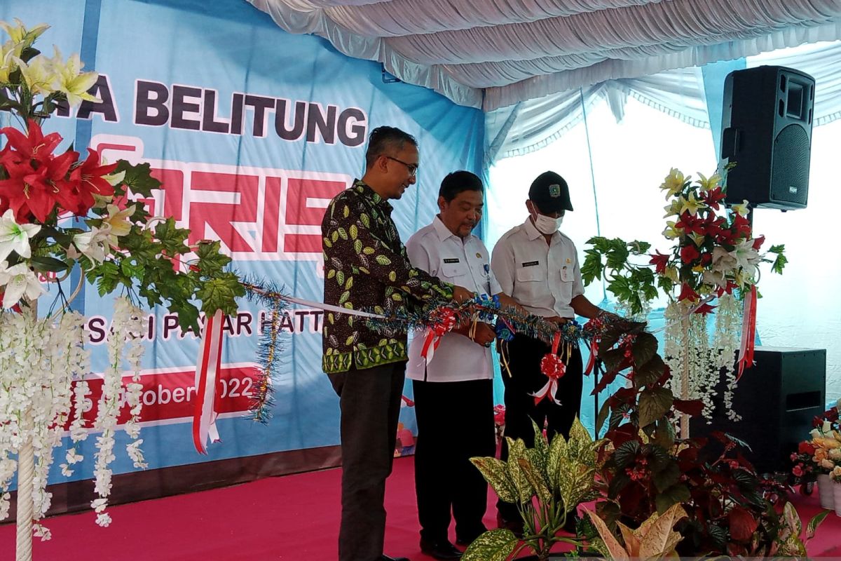 BI Babel resmikan pasar Hatta Belitung SIAP QRIS