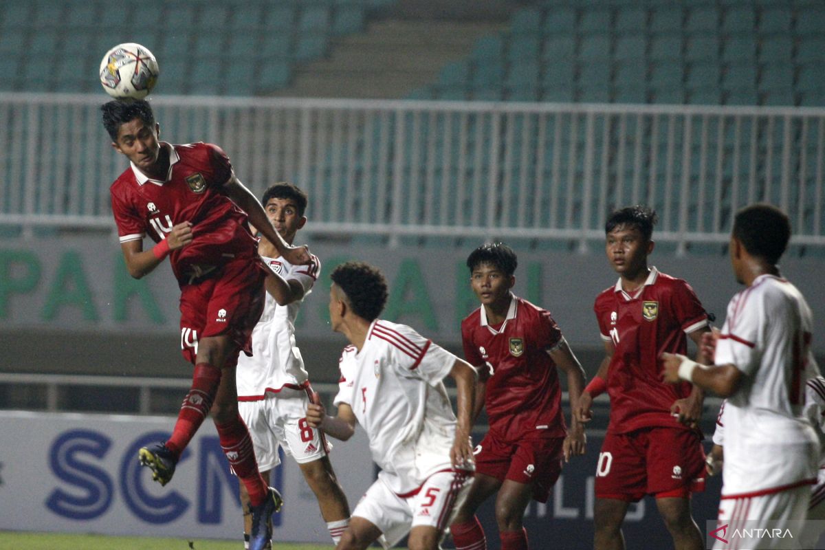 Kalahkan UEA 3-2, Indonesia pimpin Grup B Kualifikasi Piala Asia U-17