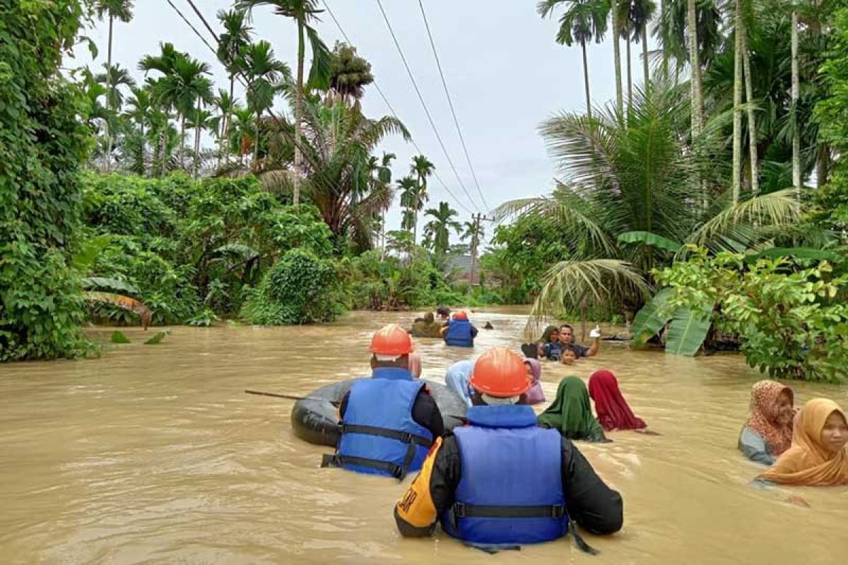 Belasan desa di Aceh Utara dilanda banjir