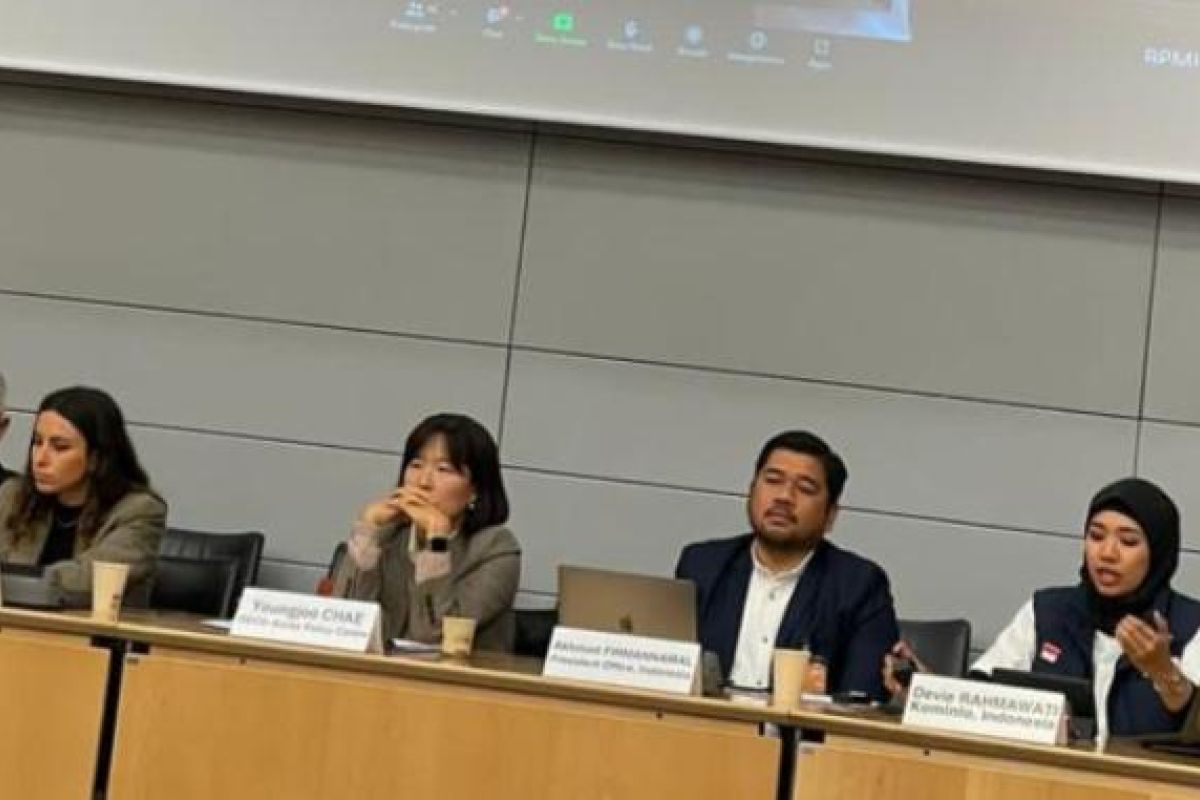 Delegasi Indonesia presentasikan keunggulan komunikasi digital tangani COVID-19 di Paris