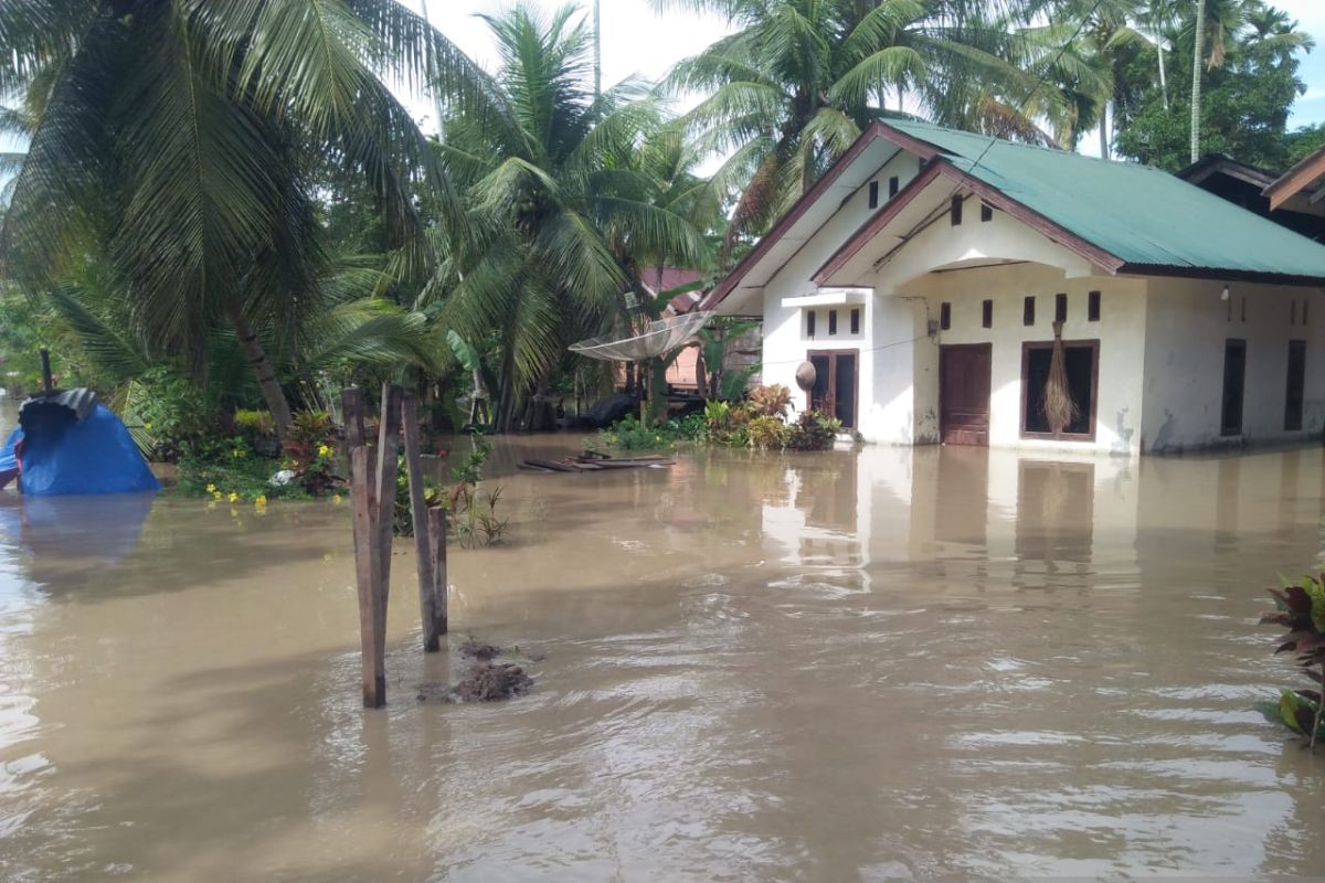 Korban banjir yang mengungsi di Aceh Utara mencapai 18.160 orang