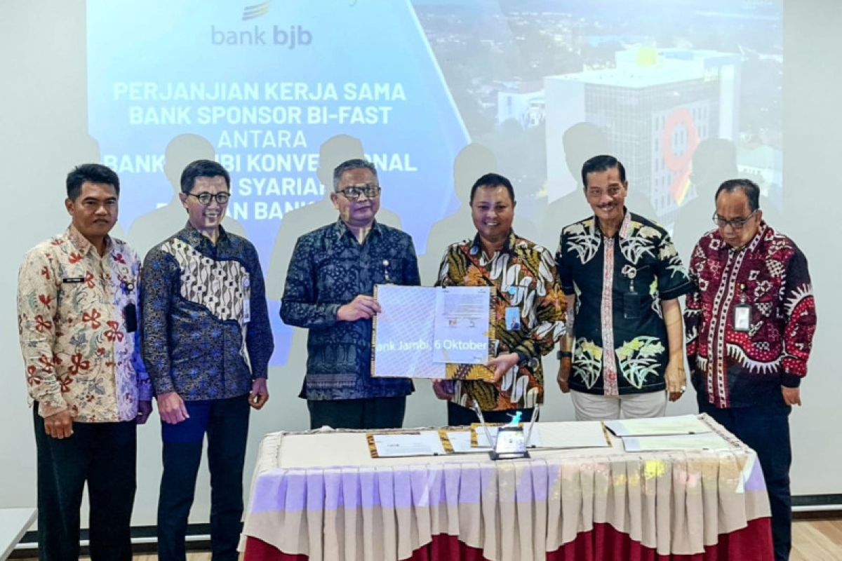 Bank Jambi menggandeng BJB jadi bank sponsor penerapan BI-Fast