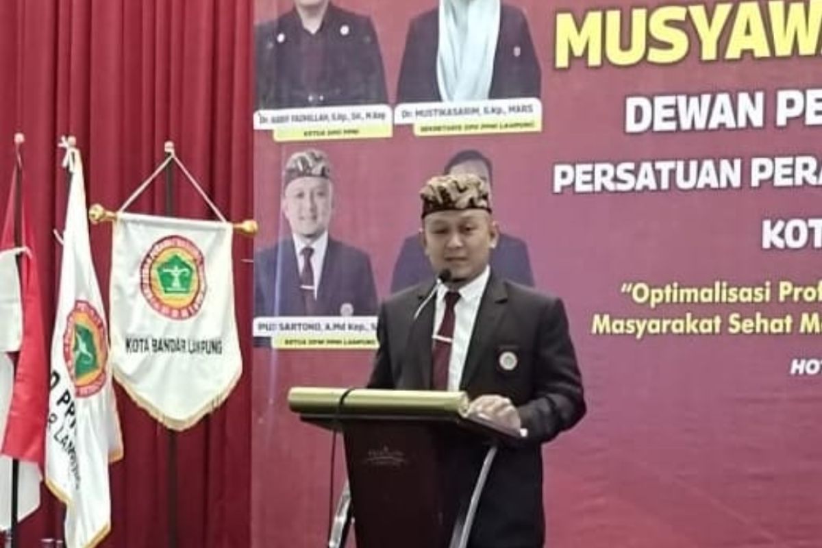 PPNI Lampung ajak seluruh kader dukung program pemerintah daerah