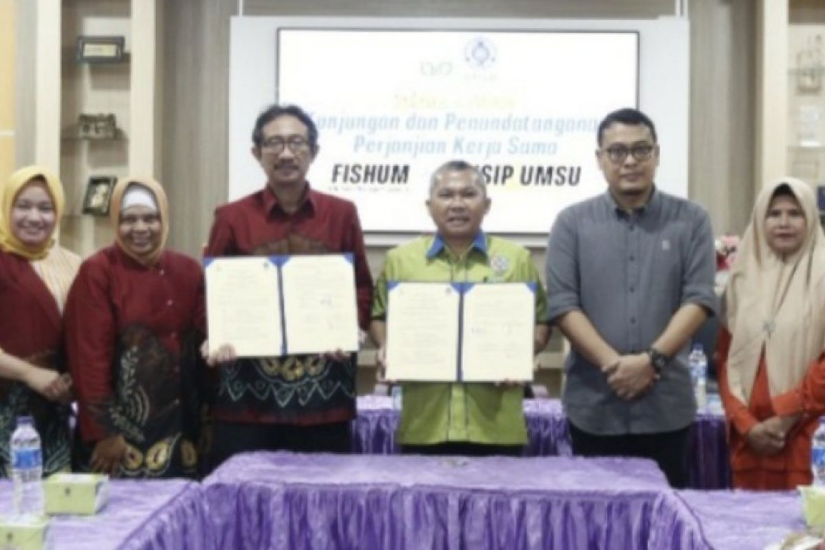 FISIP UMSU dan FISHUM UIN Yogyakarta kerja sama peningkatan kelembagaan