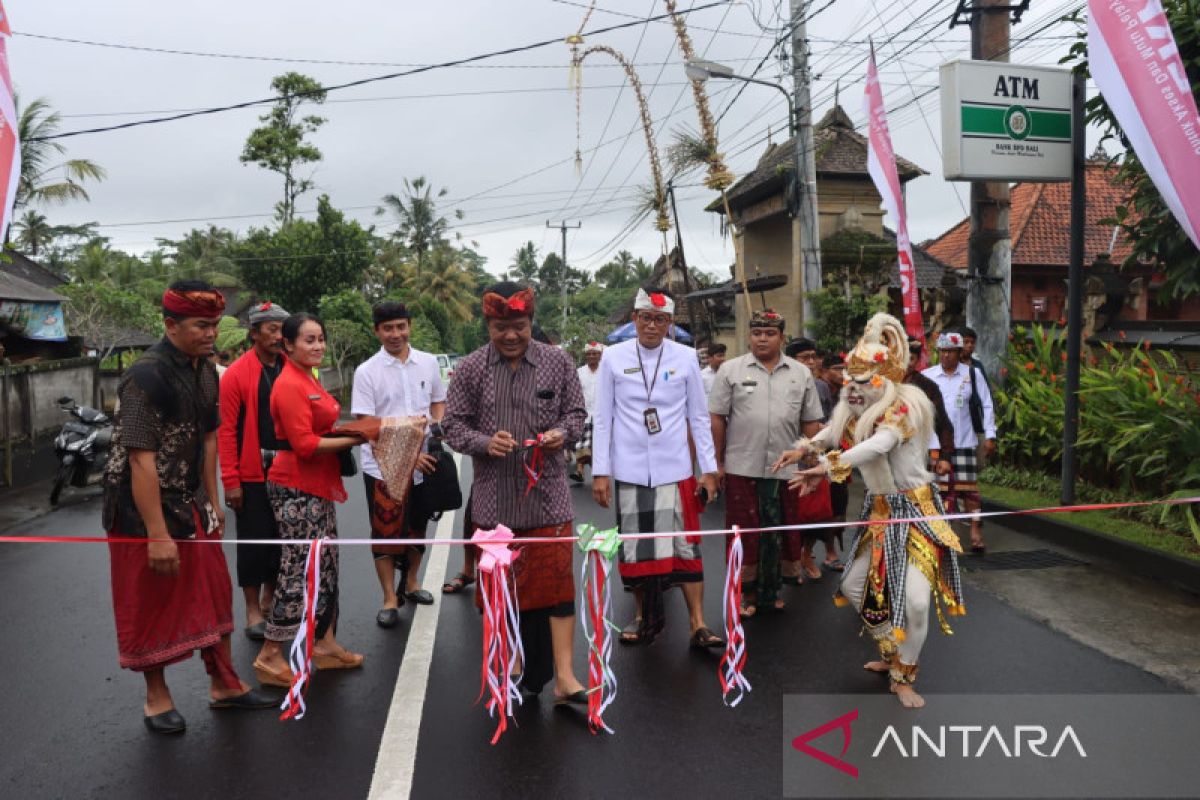 Bupati Bangli resmikan jalan penghubung antarkecamatan