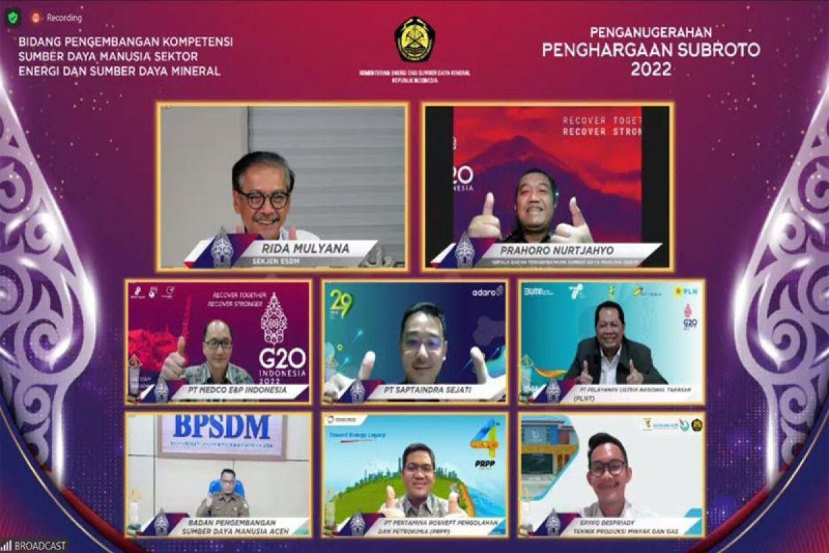 Optimalisasi biaya dan pengembangan SDM, Medco raih penghargaan Subroto Award