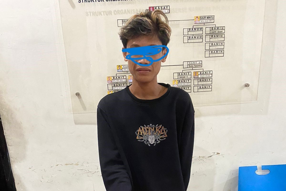 Miris! remaja di Alas Sumbawa sembunyikan sabu di celananya