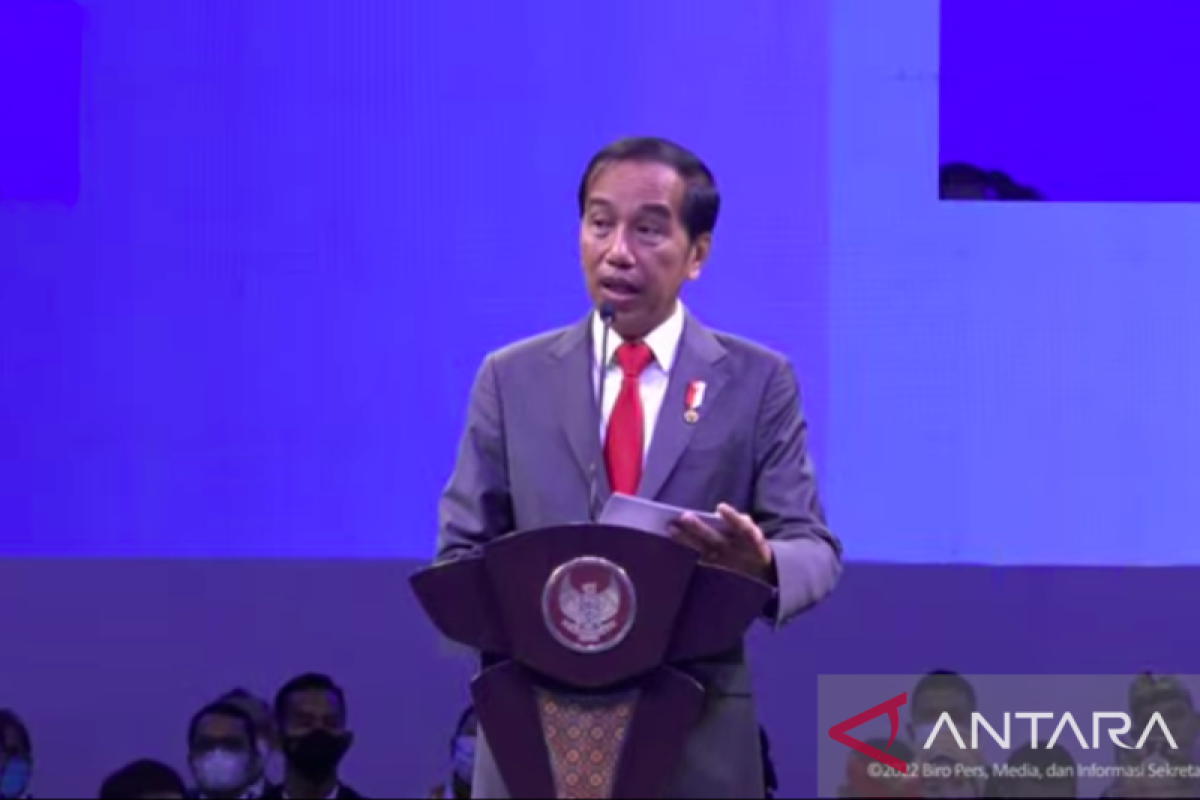 Presiden Jokowi sebut Indonesia terdepan bangun ekosistem ekonomi kreatif