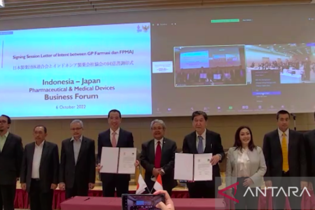 Indonesia, Japan sign LoI for cooperation in pharmaceutical sector