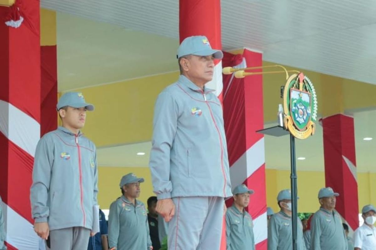 Gubernur Sumut  ajak wujudkan Indonesia berkarakter olahraga