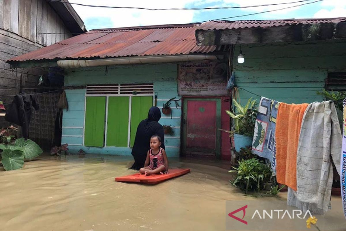 35.618 jiwa warga Aceh Utara mengungsi akibat banjir