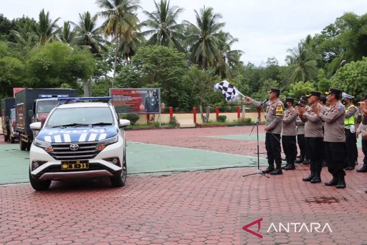 Polres Madina kirimkan bantuan kemanusiaan untuk korban gempa Taput