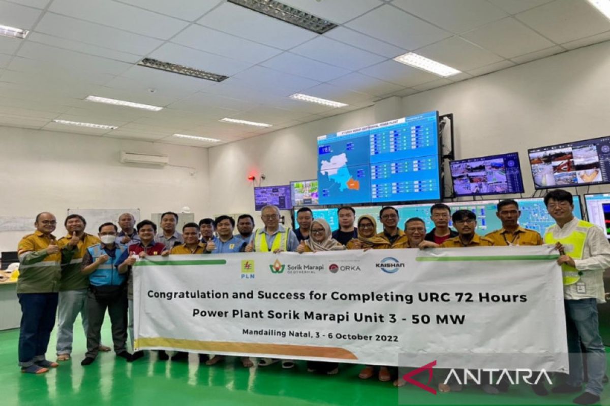 PLTP Sorik Marapi siap tambahkan pasokan listrik di jaringan pembangkit Sumut