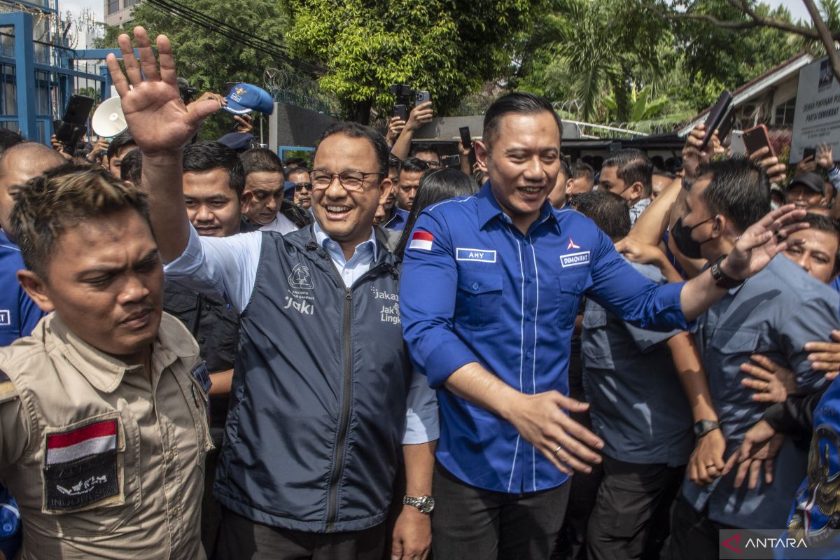 AHY nyatakan punya kesamaan visi-semangat yang sama dengan Anies Baswedan