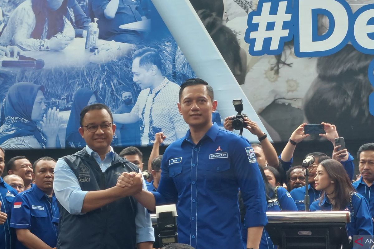 Bertemu di DPP Demokrat, AHY sebut punya kesamaan visi dengan Anies Baswedan