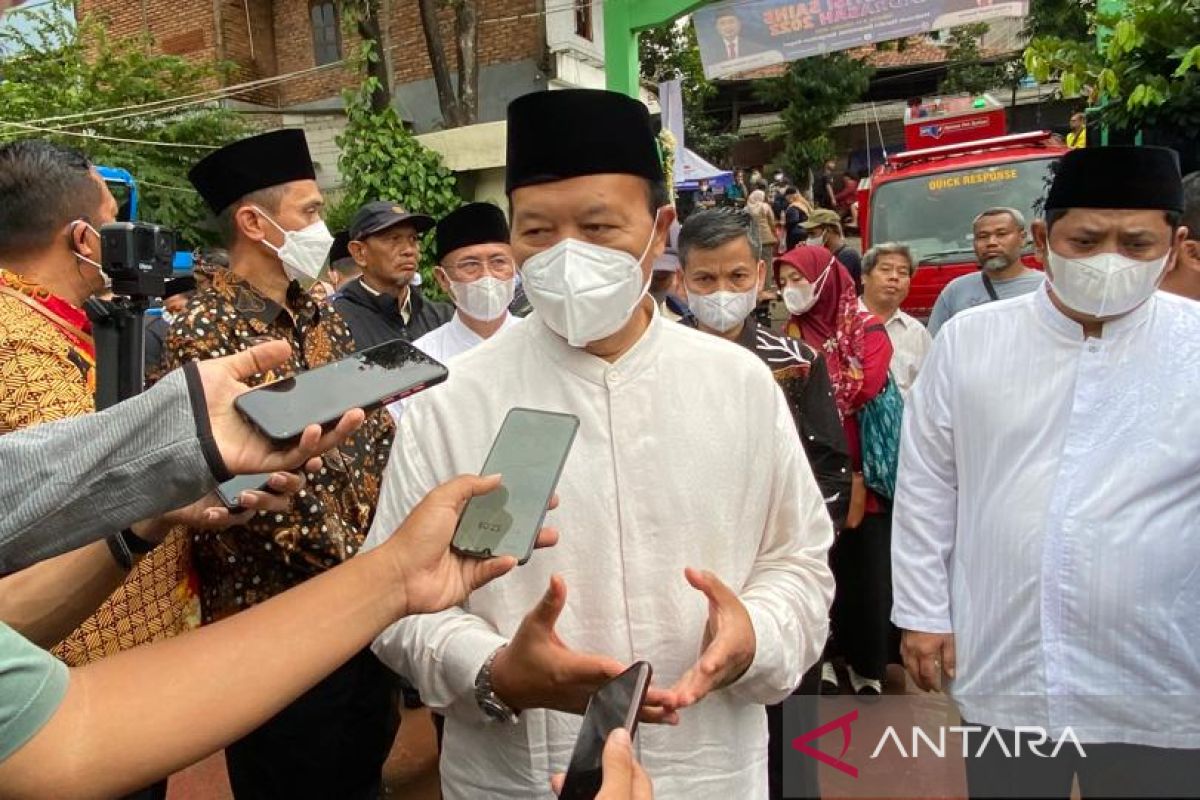 Wakil Ketua MPR harap guru MTsN 19 perhatikan siswa agar tidak trauma