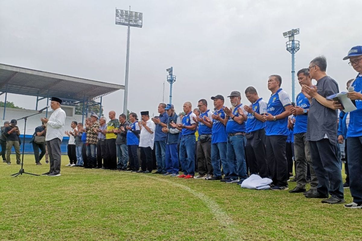 Doa bersama untuk Tragedi Kanjuruhan digelar mantan pemain Persib