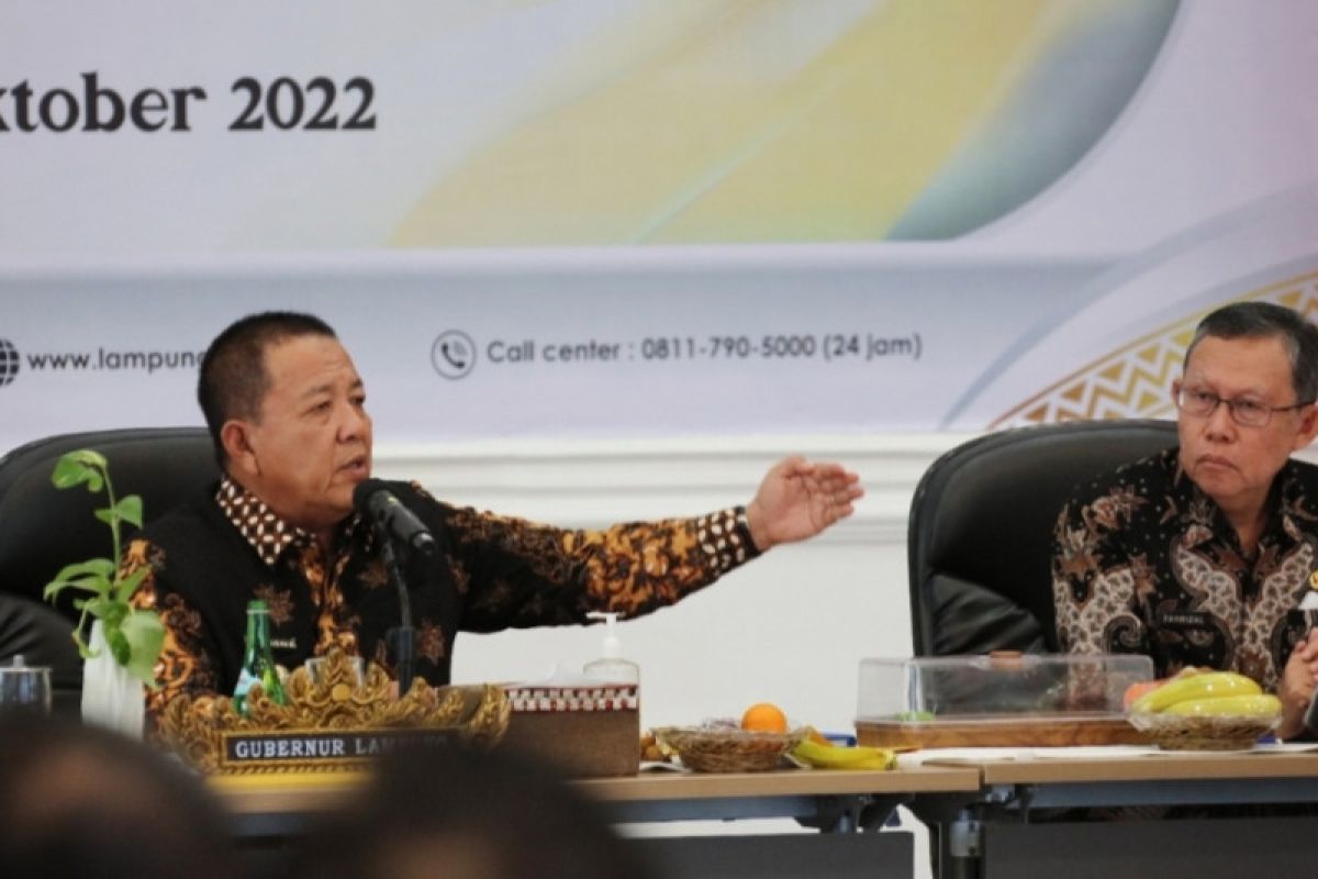 Gubernur Lampung minta ASN jaga netralitas jelang Pemilu