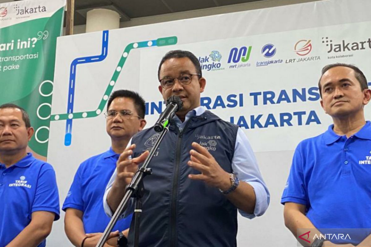 Dishub DKI nobatkan Anies jadi Bapak Integrasi Transportasi Jakarta